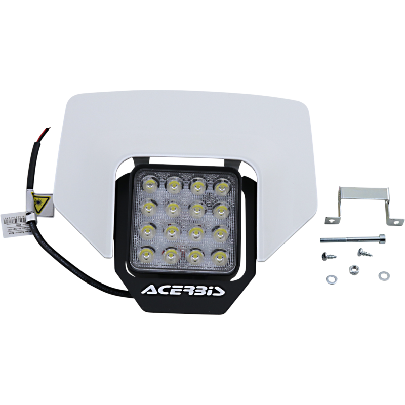 ACERBIS HEADLIGHT VSL KTM White 20 Front - Driven Powersports