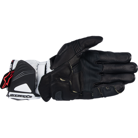 ALPINESTARS GP PRO V4 GLOVE Black/White Back - Driven Powersports
