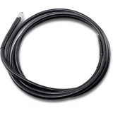 DRAG SPECIALTIES BLACK S/S BRAKE LINE 80" Front - Driven Powersports