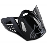 ALPINESTARS VISOR RADIUM GLOSS Black Other - Driven Powersports