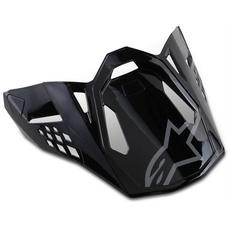 ALPINESTARS VISOR RADIUM GLOSS Black Other - Driven Powersports