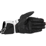 ALPINESTARS GP PRO V4 GLOVE Black/Red Fluo White Back - Driven Powersports