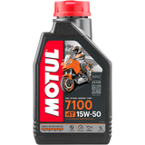 MOTUL (CS/12) 7100 15W50 4T 1L Front - Driven Powersports
