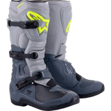 ALPINESTARS BOOT TECH3 Gray/Gray Front - Driven Powersports