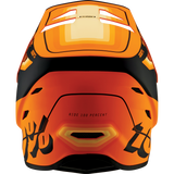 100% STATUS HELMET Topenga Orange/Black Back - Driven Powersports