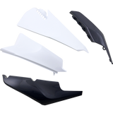 ACERBIS PANEL SIDE VENT HUS White/Green Front - Driven Powersports