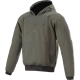 ALPINESTARS JKT/HOODIE AGELESS Green Front - Driven Powersports