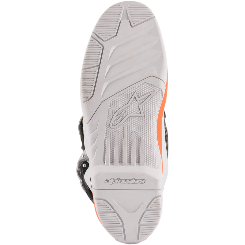 ALPINESTARS BOOT TECH 5 White/Black/Orange Bottom - Driven Powersports