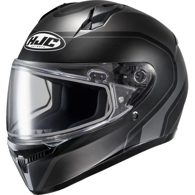 HJC C10 DL ELIE (MC-5SF) Semi Flat Black/Gray Front - Driven Powersports