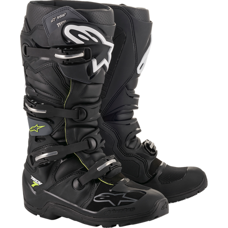 ALPINESTARS BOOT T7 END DS Black/Gray Front - Driven Powersports
