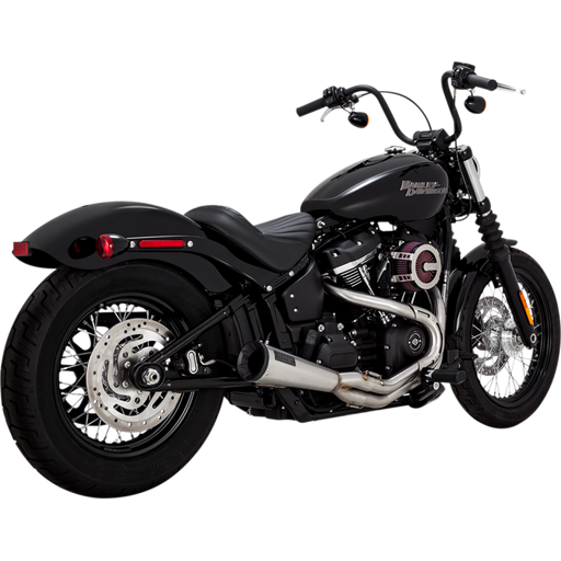 VANCE & HINES 18-21 SOFTAIL UPSWEEP 2:1 SS Application Shot - Driven Powersports