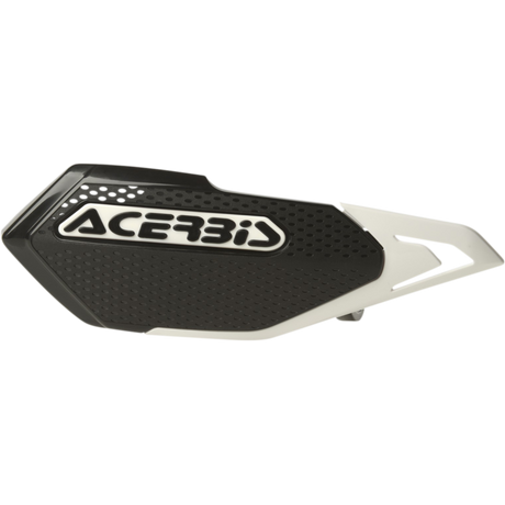 ACERBIS HANDGUARD X ELITE Black/White 20 Front - Driven Powersports
