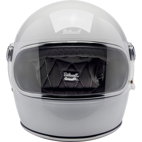BILTWELL HELMET GRINGO S Gloss White Other - Driven Powersports