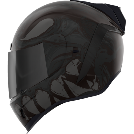 ICON HELMET AIRFORM MIPS MANIK'RR Dark Black Left Side - Driven Powersports