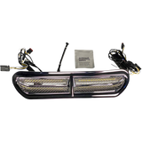 CUSTOM DYNAMICS INSERT LEDVENT AM/WHT Chrome Front - Driven Powersports
