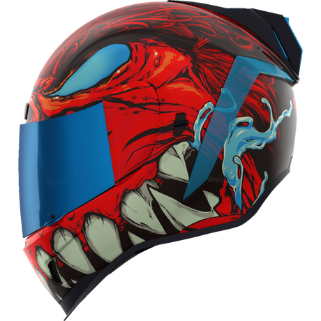 ICON HELMET AIRFORM MIPS MANIK'RR Red Left Side - Driven Powersports