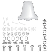 GIVI A440A Windshield Mounting Kit for Kymco Agility 50