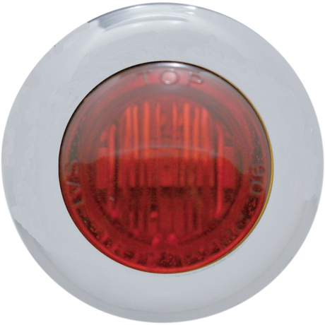 PRO-ONE PERF.MFG. 3 LED 1-1/8" MINI MARKER S/S Front - Driven Powersports