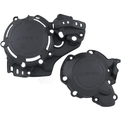 ACERBIS COVER X-PWR KIT K/H (2645510001) Black 16 Front - Driven Powersports