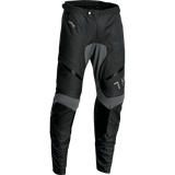 THOR PANT TERRAIN ITB Black/Charcoal Front - Driven Powersports