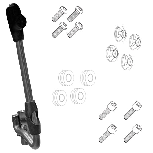 GIVI A6704A Windshield Mounting Kit for Aprilia Scarabeo 50/100