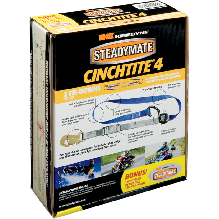 STEADYMATE CINCHTITE 4 835 LBS 2 PACK Front - Driven Powersports