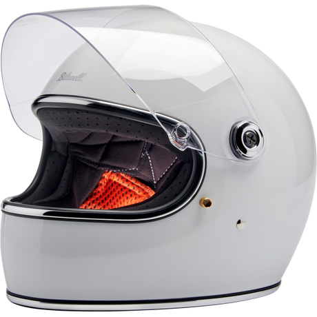 BILTWELL HELMET GRINGO S Gloss White Other - Driven Powersports