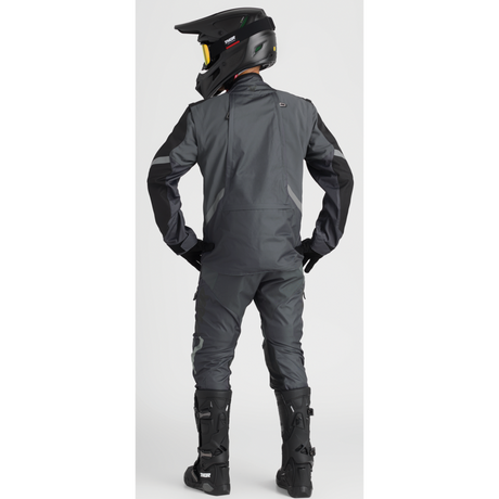 THOR JACKET TERRAIN Charcoal Back - Driven Powersports