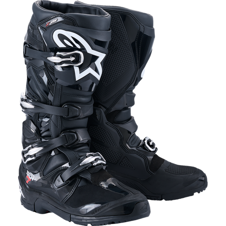 ALPINESTARS BOOT T7 END DS Black Front - Driven Powersports