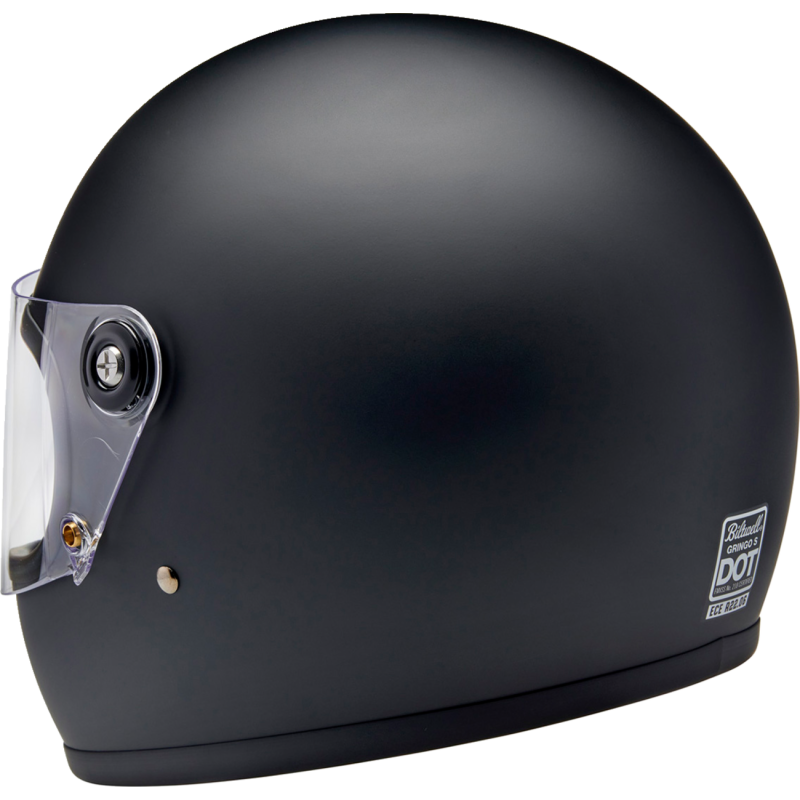BILTWELL HELMET GRINGO S Flat Black Other - Driven Powersports