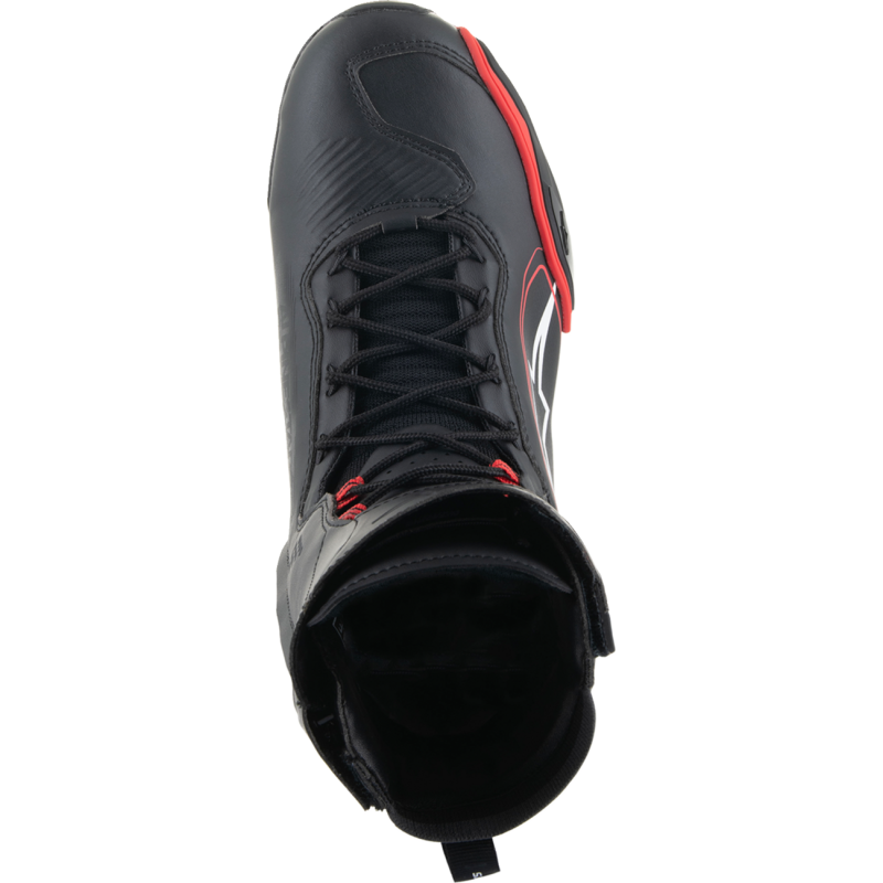 ALPINESTARS SHOE SUPERFASTER Black/Bright Red/White Top - Driven Powersports
