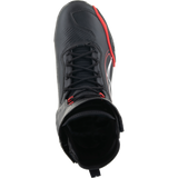 ALPINESTARS SHOE SUPERFASTER Black/Bright Red/White Top - Driven Powersports