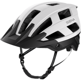 SENA M1 EVO SENA MTB HELMET Matte White Front - Driven Powersports