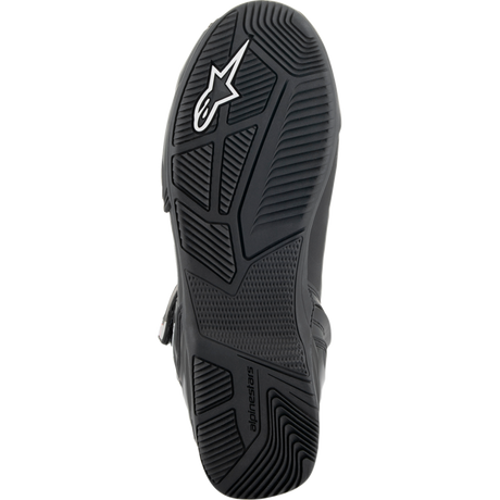 ALPINESTARS SHOE SUPERFASTER Black/Gray/Bright Red Bottom - Driven Powersports