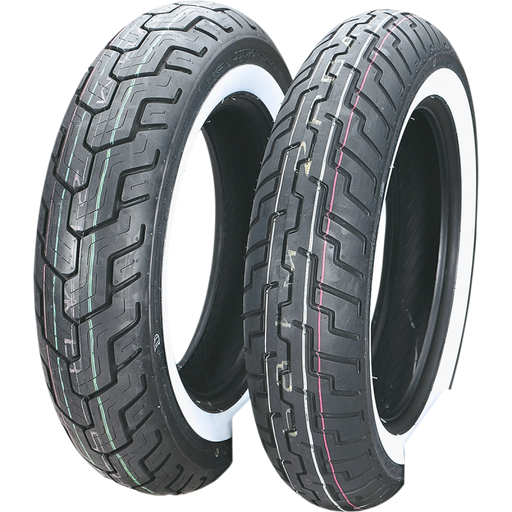 DUNLOP 150/80-16 71H D404 WWW FRONT 3/4 Front - Driven Powersports