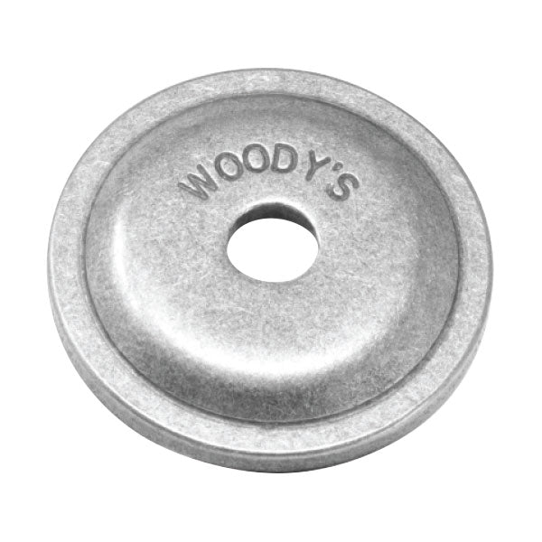 WOODY'S ROUND GRAND DIGGER BACKER PLATES Aluminum 504 Package 5/16" - Driven Powersports