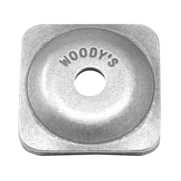 WOODY'S SQUARE GRAND DIGGER BACKER PLATES Aluminum 504 Package 5/16" - Driven Powersports