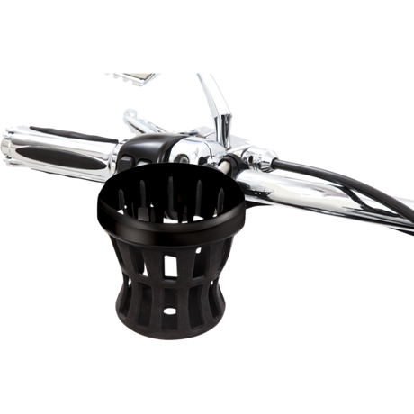 CIRO LLC HOLDER DRINK 7/8-1 Black Front - Driven Powersports