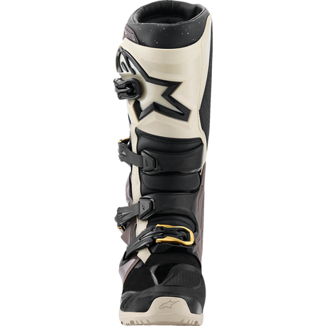 ALPINESTARS BOOT T7 END DS Black/Gray/Gold Front - Driven Powersports