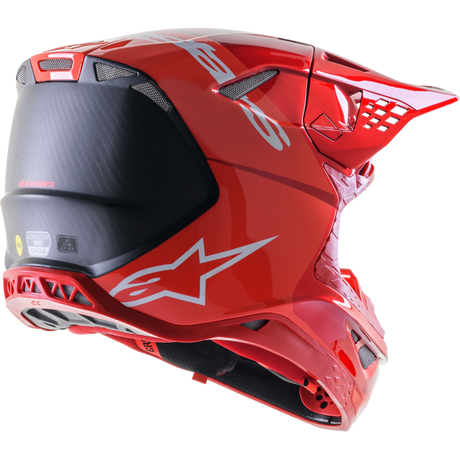 ALPINESTARS HELMET SM10 FLOOD Red Back - Driven Powersports