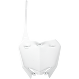 ACERBIS FRONT # PLATE- RMZ450:08-10 White Back - Driven Powersports