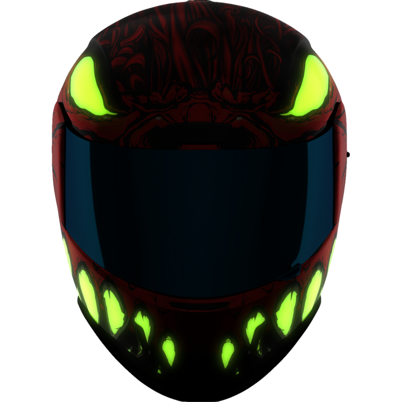 ICON HELMET AIRFORM MIPS MANIK'RR Red Front - Driven Powersports