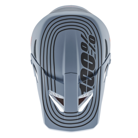 100% STATUS HELMET Caltec Grey Top - Driven Powersports