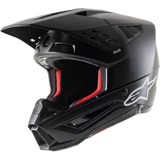 ALPINESTARS HELMET SM5 SOLID Black Front - Driven Powersports