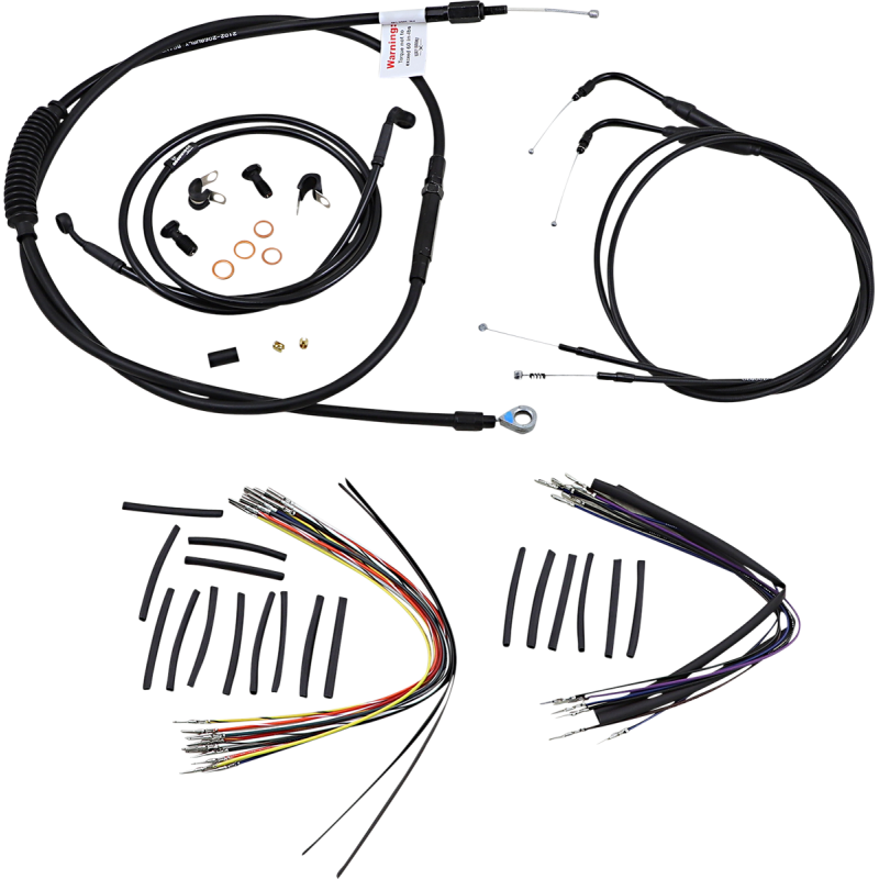BURLY BRAND 00-06 FXST CABLE KIT 14" Front - Driven Powersports