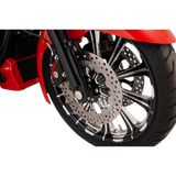KLOCK WERKS 08-19 FLHT/FLHR/FLTR FLUSH FRT AXLE Application Shot - Driven Powersports