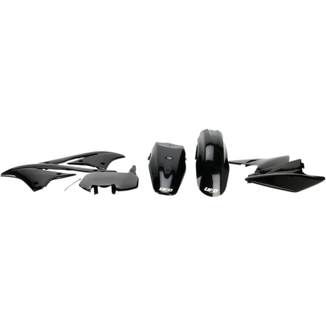 UFO KX450F 2006 UFO BODY KIT Black 3/4 Front - Driven Powersports
