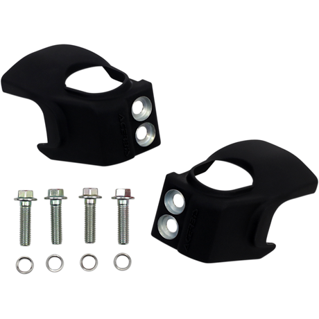 ACERBIS Fork Shoe Protectors BETA RR 2T 125-300 RR 4T 350-498 Black Front - Driven Powersports