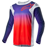 ALPINESTARS JERS RAC-HOEN Gray/Orange/Black Front - Driven Powersports
