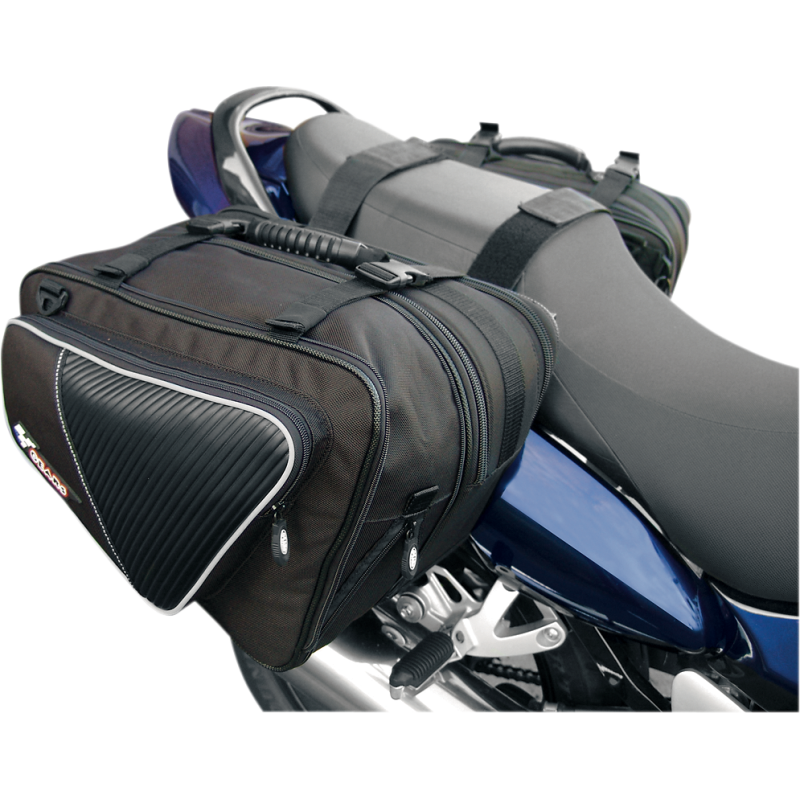 GEARS TOURISTOR SADDLEBAGS 17X10X12 Application Shot - Driven Powersports